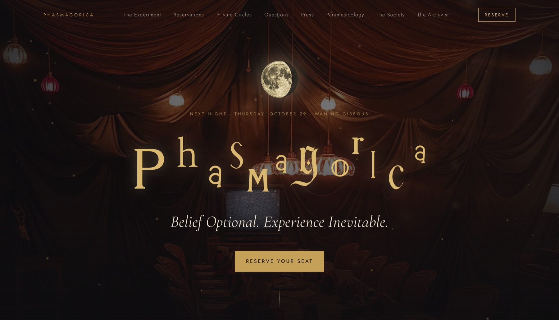 Phasmagorica home page